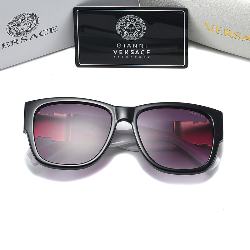 Versace Black/White Gold style sunglasses